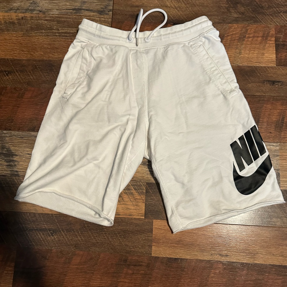 White Cloth Shorts